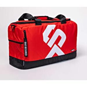 Sole Premise Red Sneaker Duffle Bag